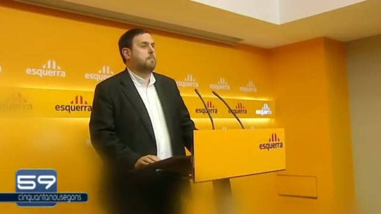 59 segons - Oriol Junqueras, president d'Esquerra - avanç