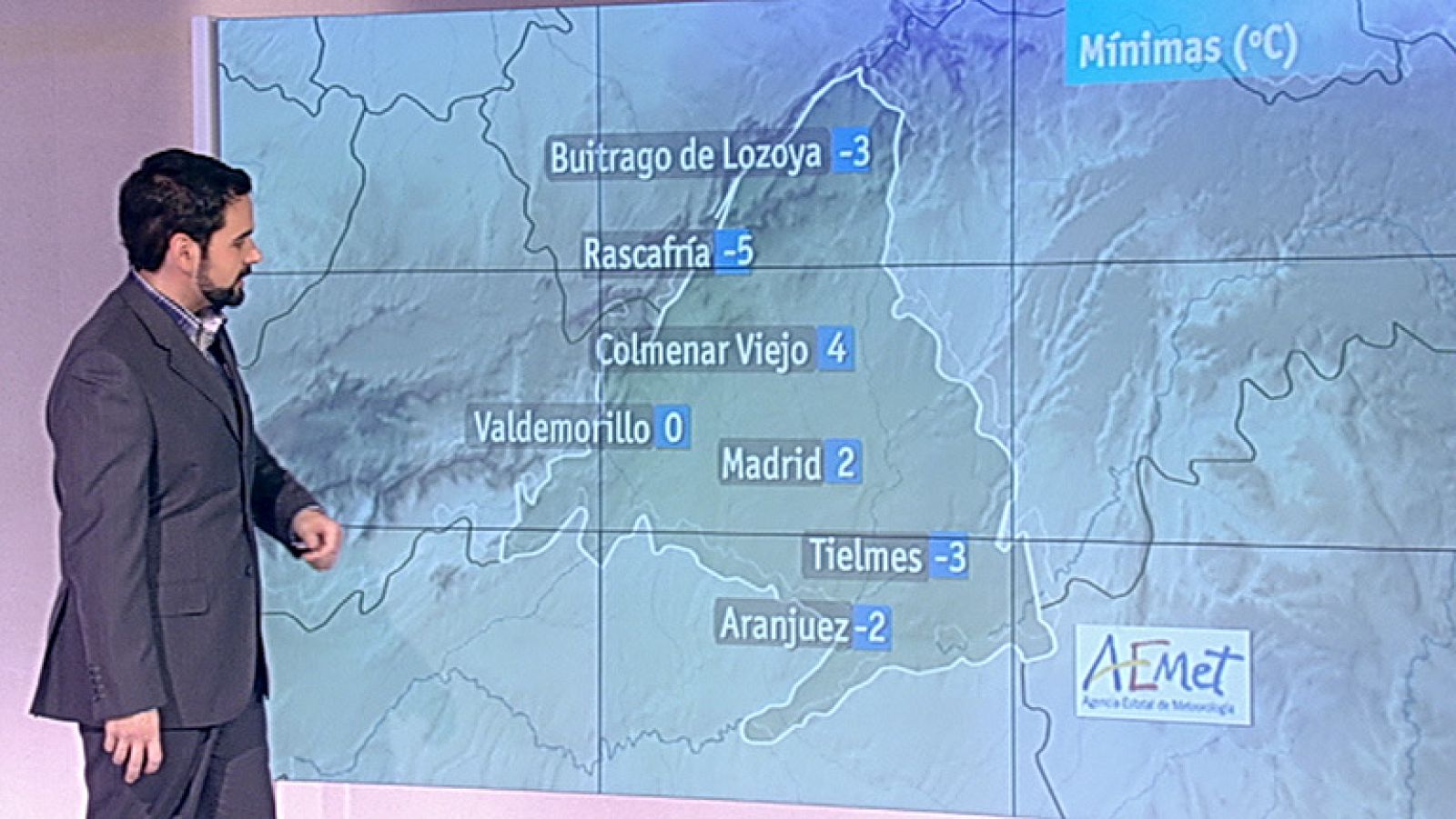 El tiempo en la Comunidad de Madrid - 26/01/12