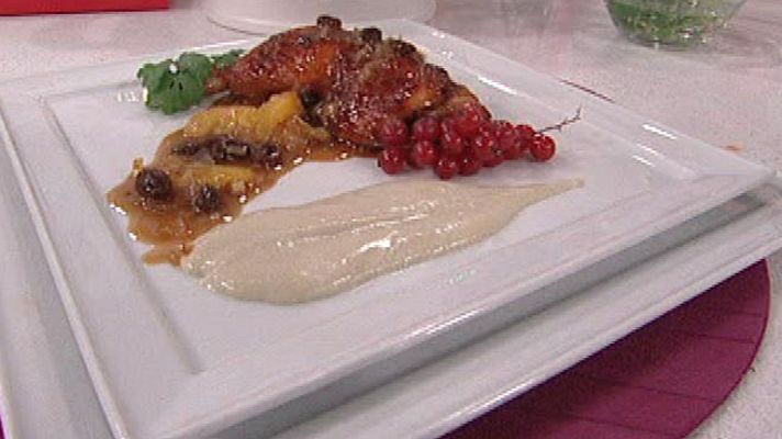 RTVE Cocina - Pollo asado al jerez con crema