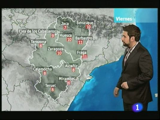 Noticias Aragón - El tiempo en Aragón - 27/01/12