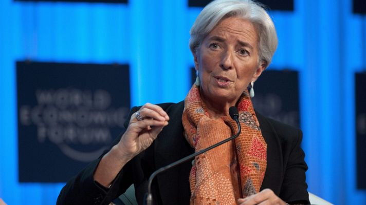 Telediario 1 - Foro Económico de Davos