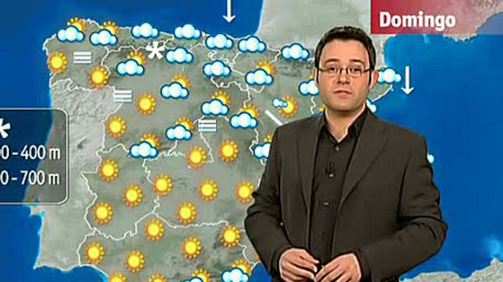 El tiempo - Nevadas en el norte y heladas en el interior peninsular