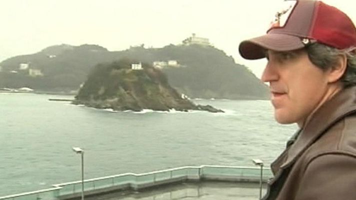 Telediario 1 - Último trabajo de Mikel Erentxun