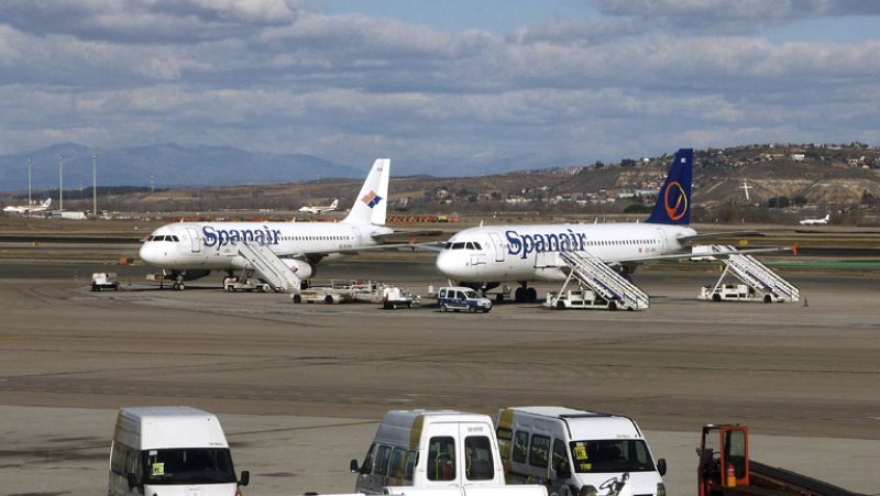 Los trabajadores de Spanair han recibido en su cuenta 1.000 euros de anticipo