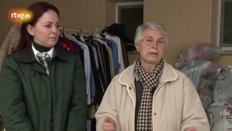 Del chalet y coche de alta gama a hacer cola en Cáritas