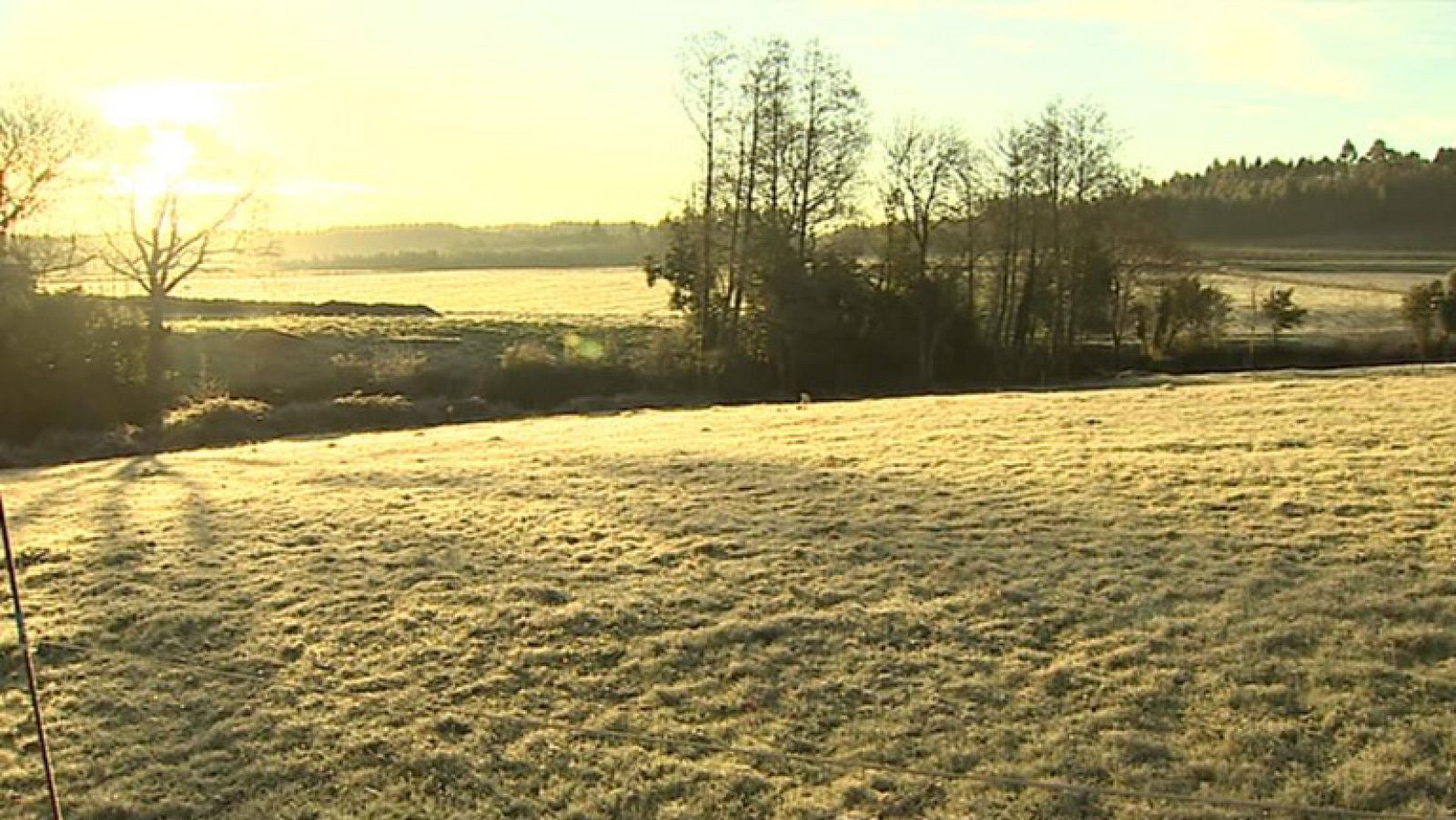 Heladas en el interior y lluvias en Galicia y noreste peninsular