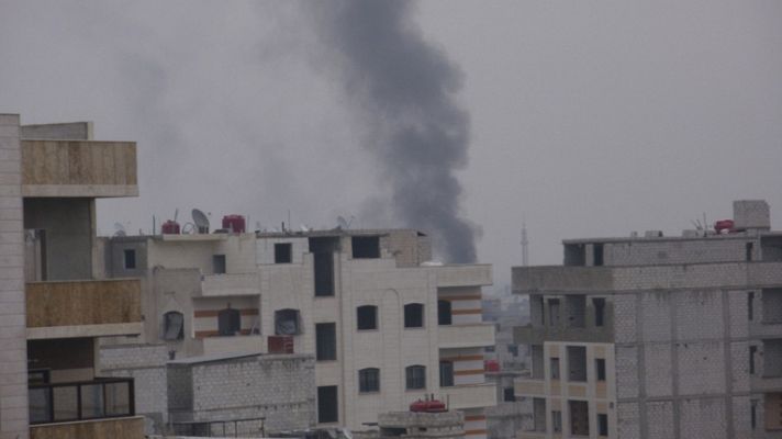 Telediario 1 - Guerra en Siria