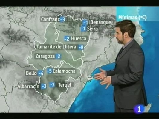 Noticias Aragón - El tiempo en Aragón - 30/01/12
