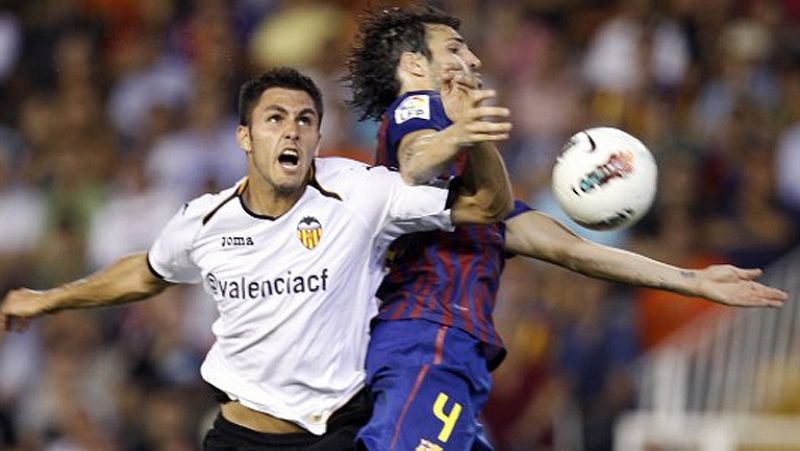 El Valencia, contra el papel de favorito del Barcelona