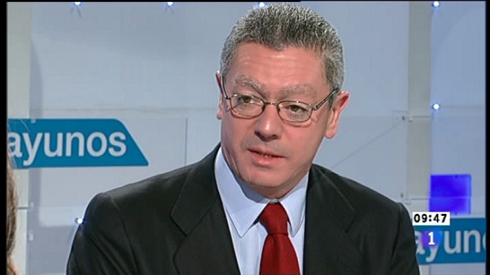 Los desayunos de TVE - Alberto Ruiz Gallardón