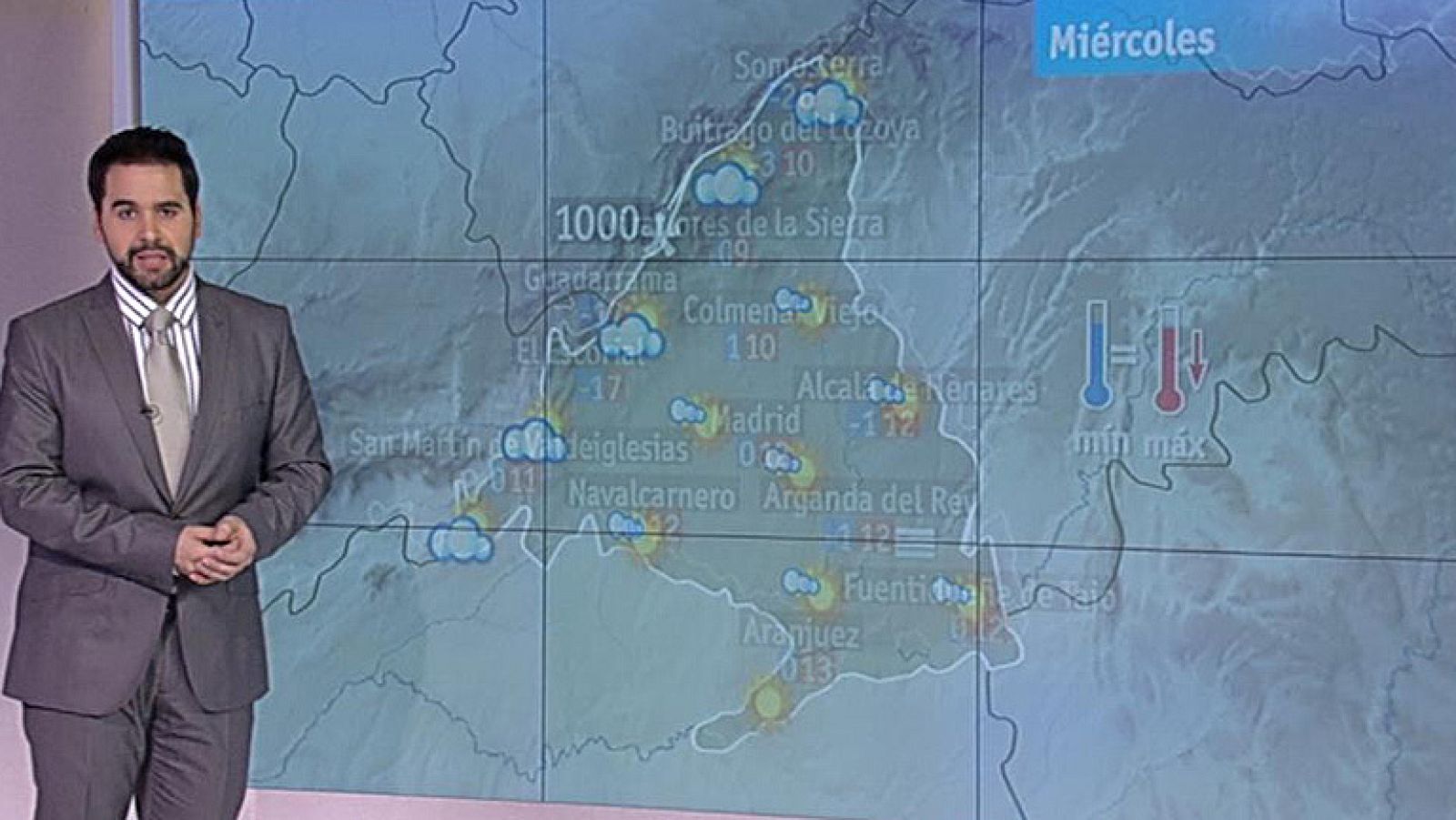 El tiempo en la Comunidad de Madrid - 31/01/12