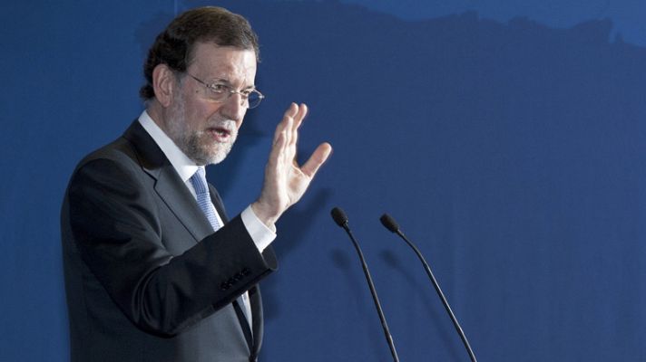 Telediario 1 - Rajoy comparecerá ante el Congreso