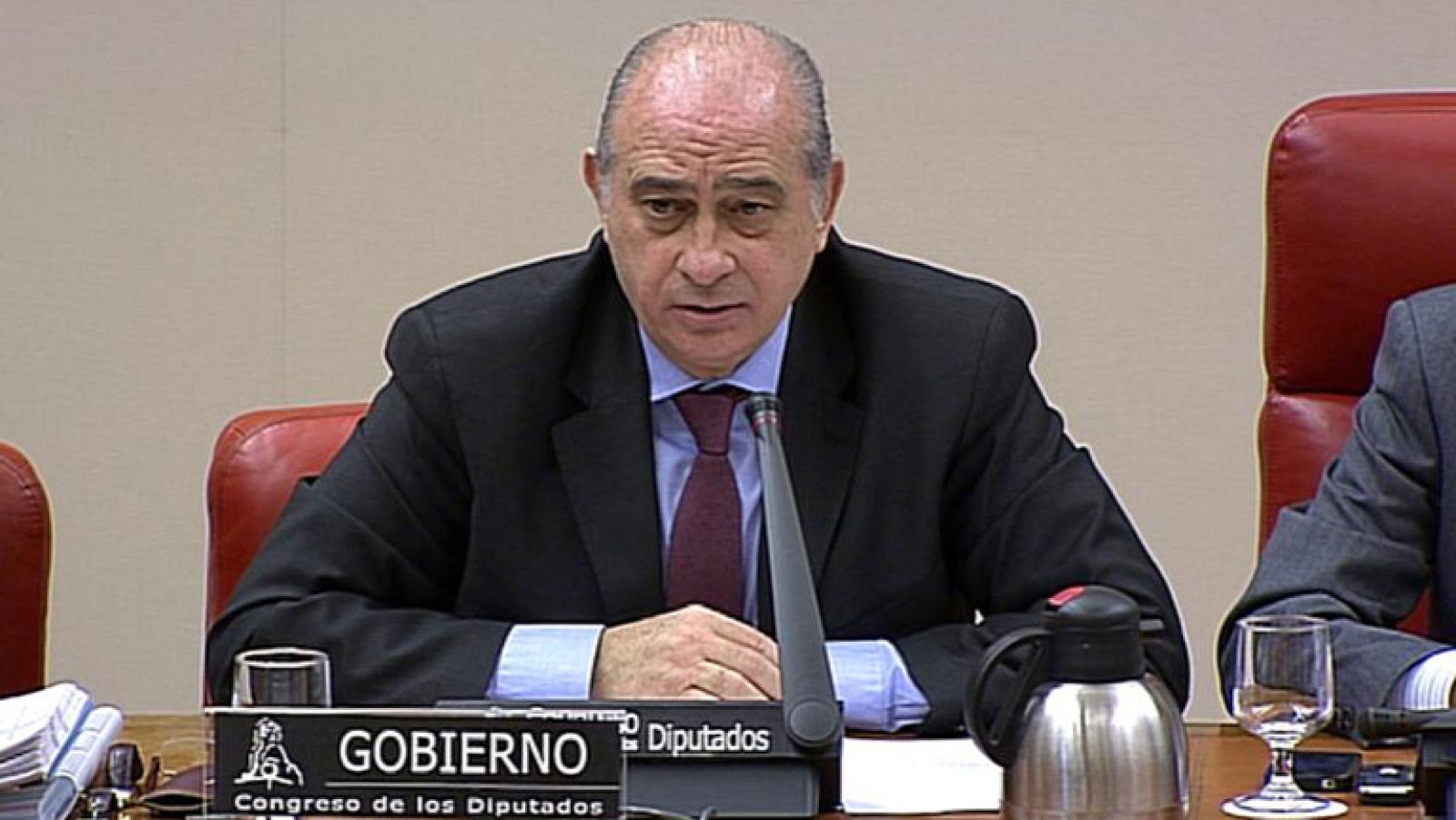 Jorge Fernández Díaz ha insistido en que su hoja de ruta con ETA es la ley