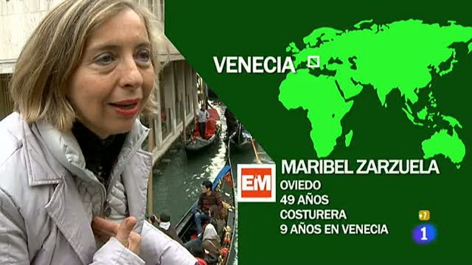 Españoles en el mundo - Venecia - Maribel | Ver
