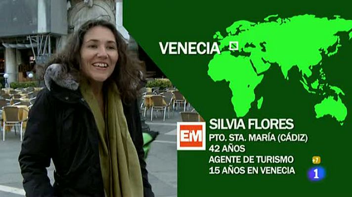 Españoles en el mundo - Venecia - Silvia