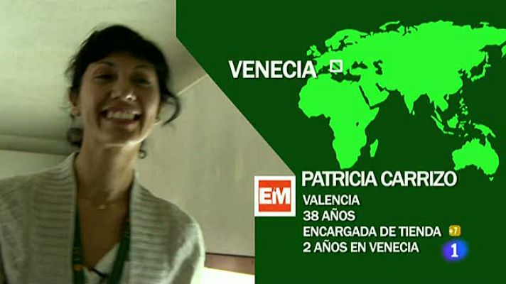 Españoles en el mundo - Venecia - Patricia