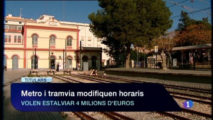 L'informatiu - Comunitat Valenciana - La Comunidad Valenciana en 2' -  01/02/12