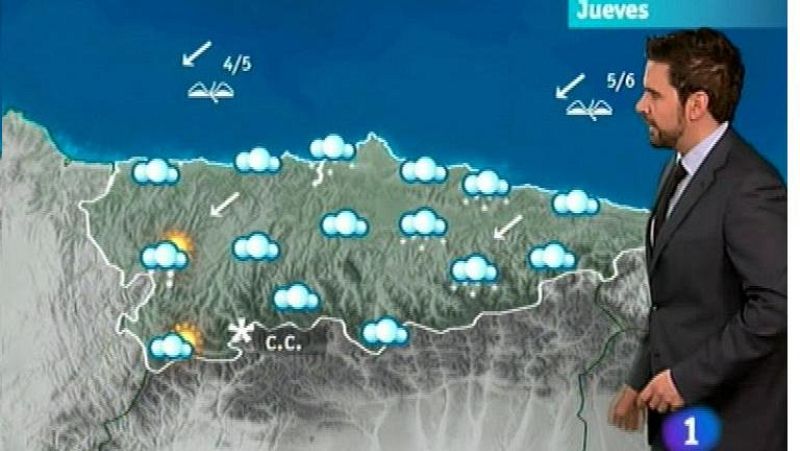 El tiempo en Asturias - 01/02/12 | Ver