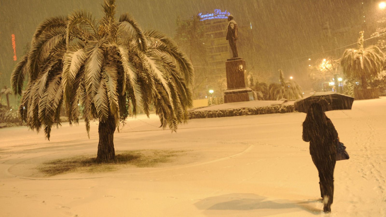 Fuerte ola de frío siberiano en el centro y este de Europa