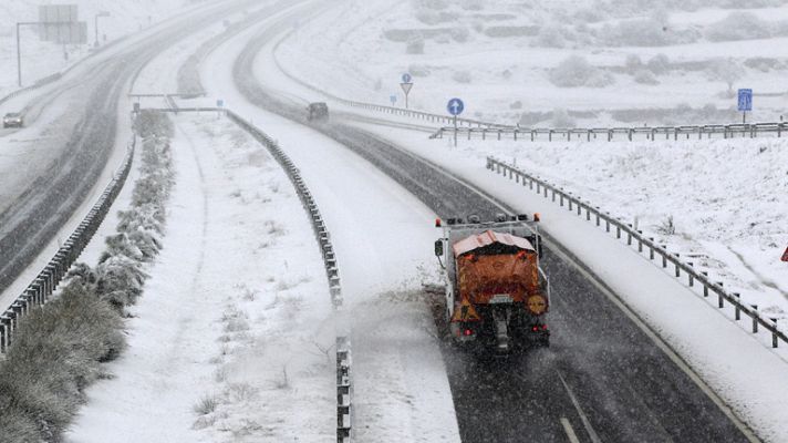 Telediario 1 - Preparativos para recibir a la ola de frío siberiano