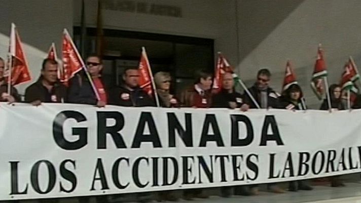 Telediario 1 - Juicio por el accidente del viaducto en la A-7