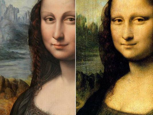 Telediario 1 - La Gioconda del Prado y la original, pintadas a la vez