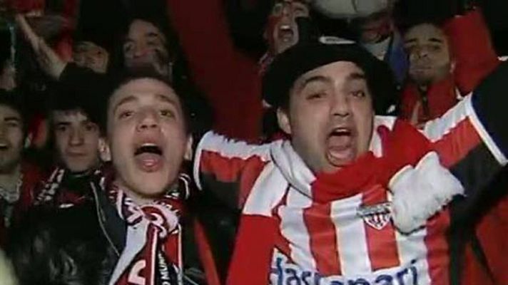 Telediario 1 - Aficiones hermanadas en Anduva