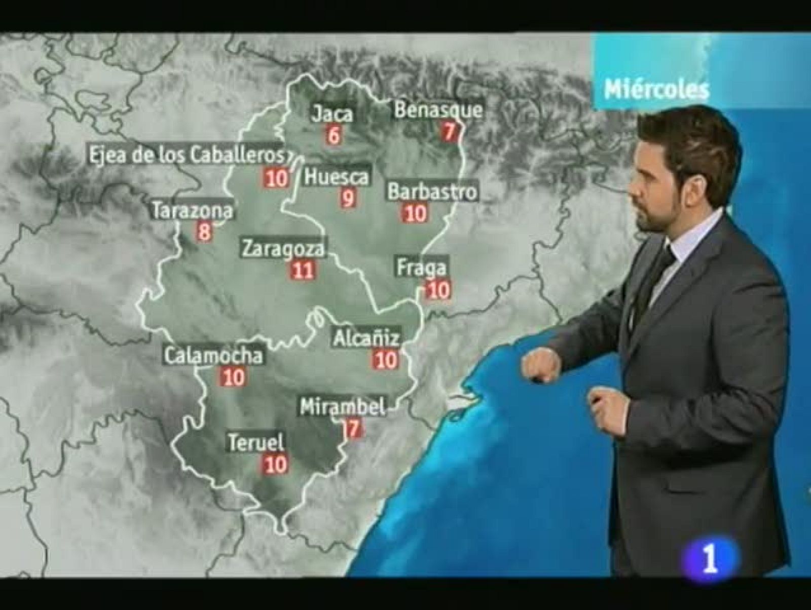 El tiempo en Aragón - 01/02/12 | Ver