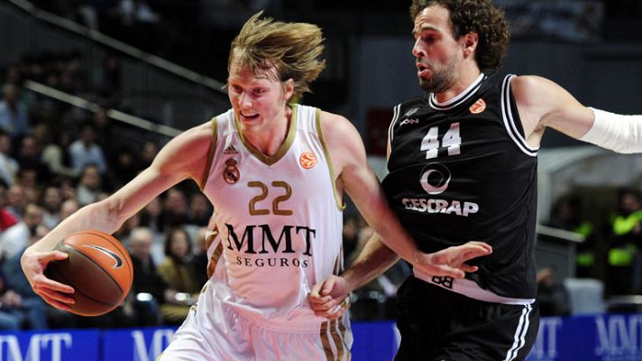 Baloncesto en RTVE - El Madrid se impone al Bizkaia