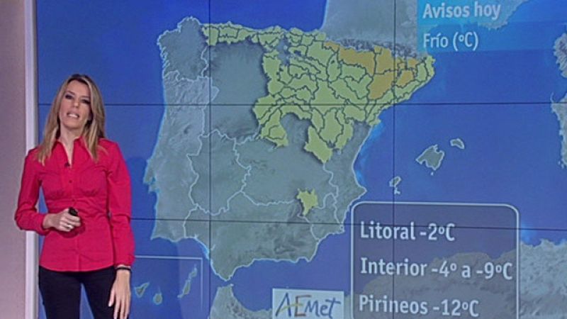 Temperaturas bajas y nieve en cotas muy bajas - El tiempo | Ver