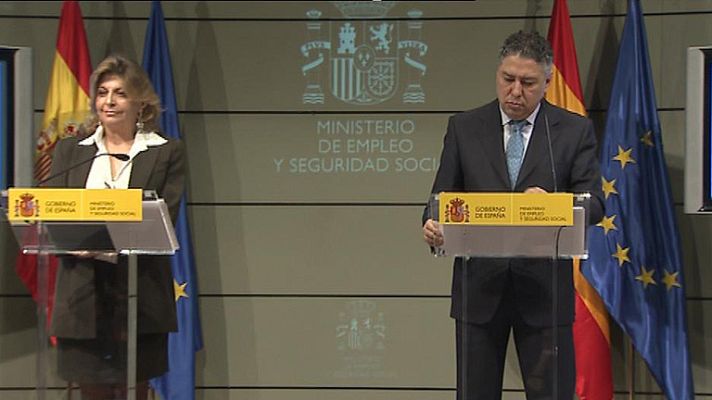 Telediario 1 - Menos afiliados