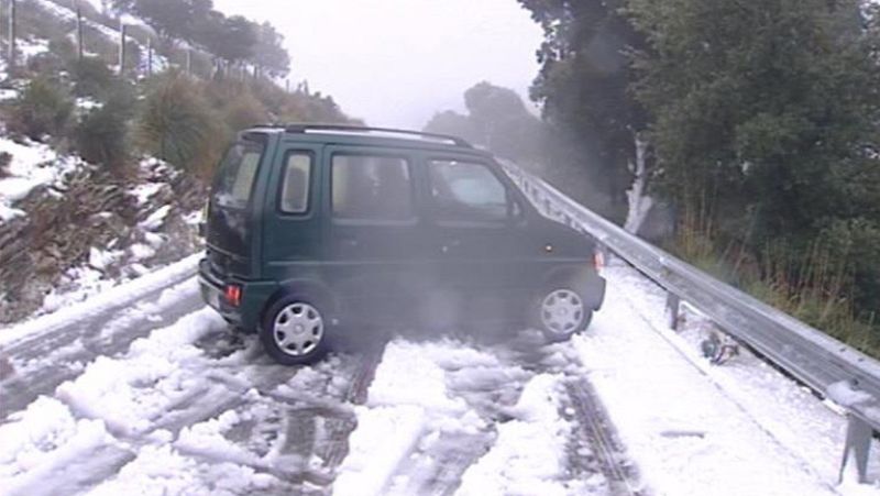 Aumentar la precaución en la carretera con el temporal de frío