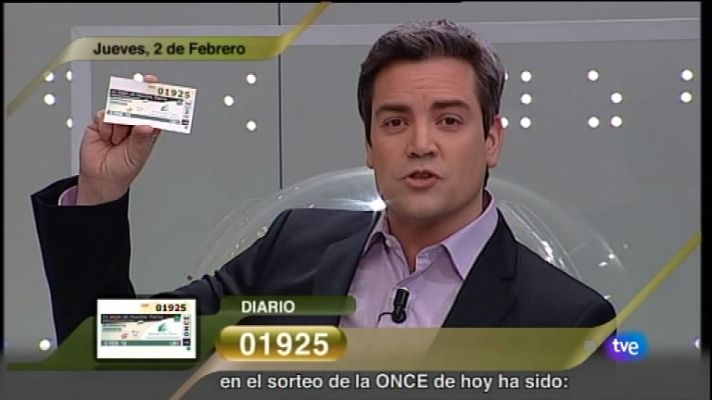 Sorteos ONCE - Sorteo ONCE - 02/02/12
