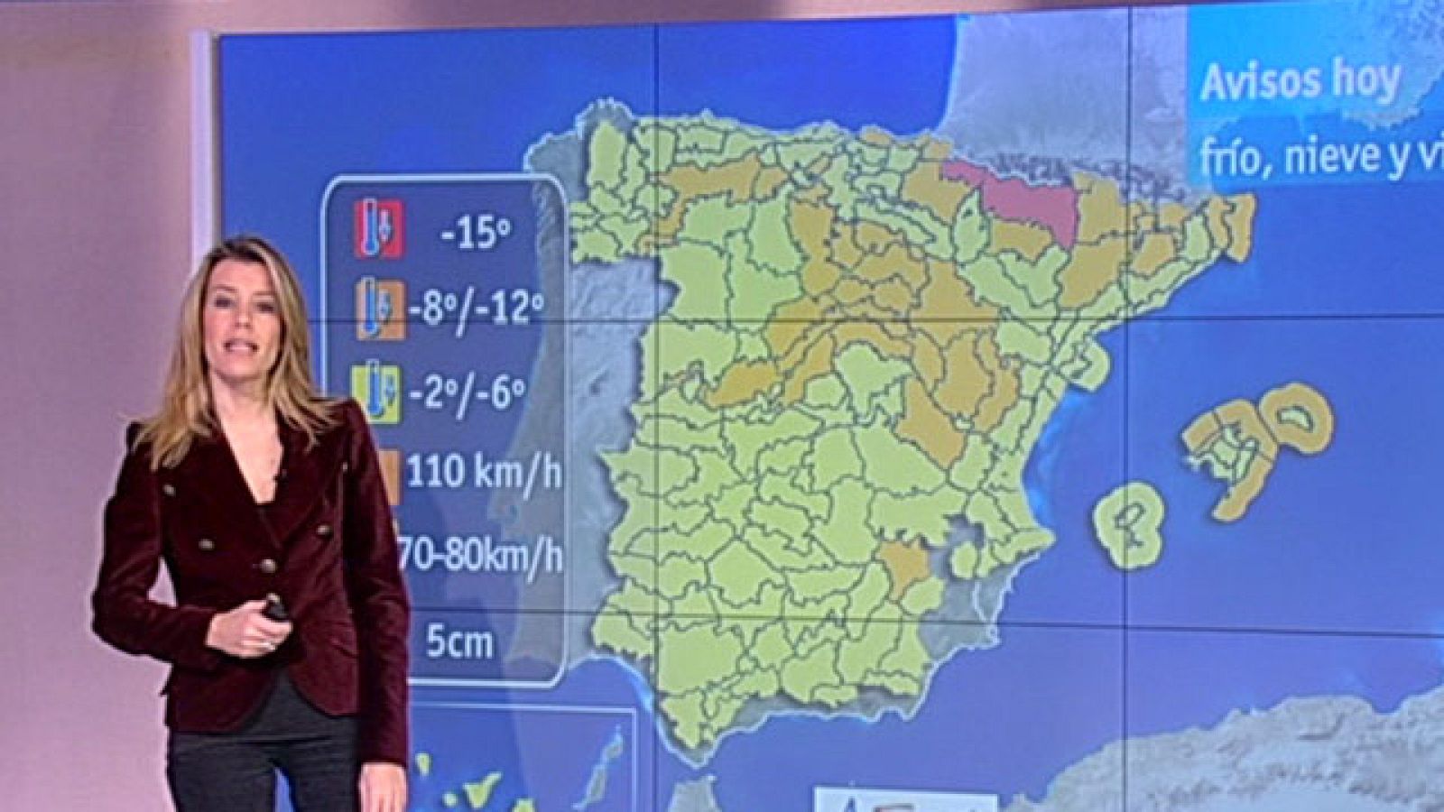 Temperaturas muy bajas y nieve en cotas bajas - El tiempo | Ver