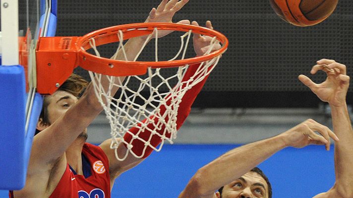 Telediario 1 - Lo mejor de la Euroliga, en tres jugadas