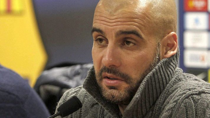 Telediario 1 - Guardiola culpa al calendario