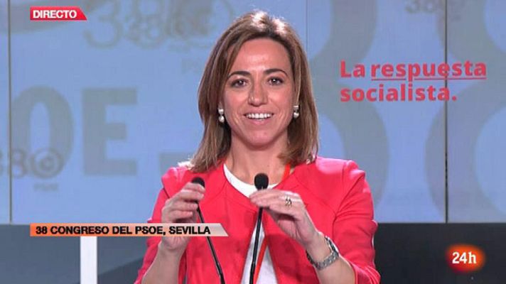  - Chacón: "No me presento para gestionar la travesía del desierto"