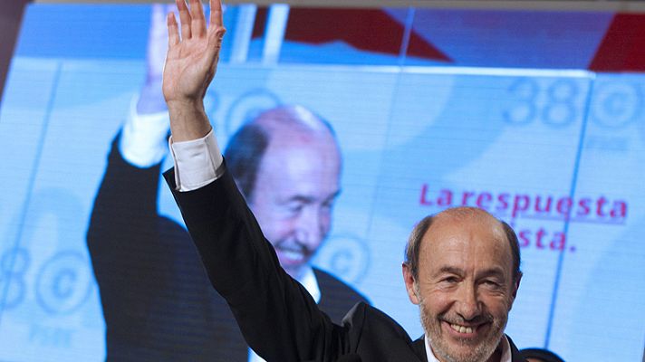  - Discurso íntegro de Alfredo Pérez Rubalcaba tras ganar a Carme Chacón