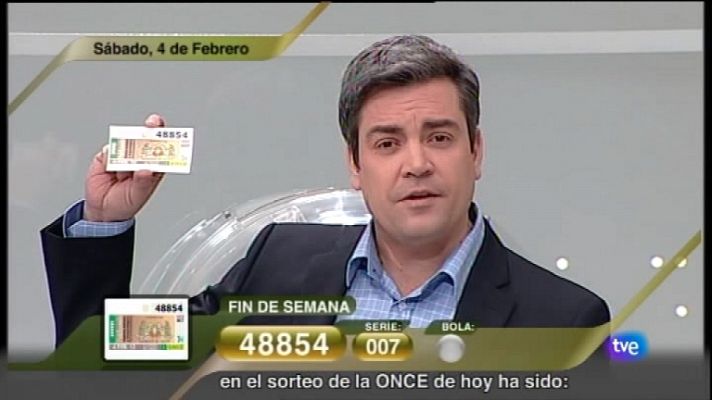 Sorteos ONCE - Sorteo ONCE - 04/02/12