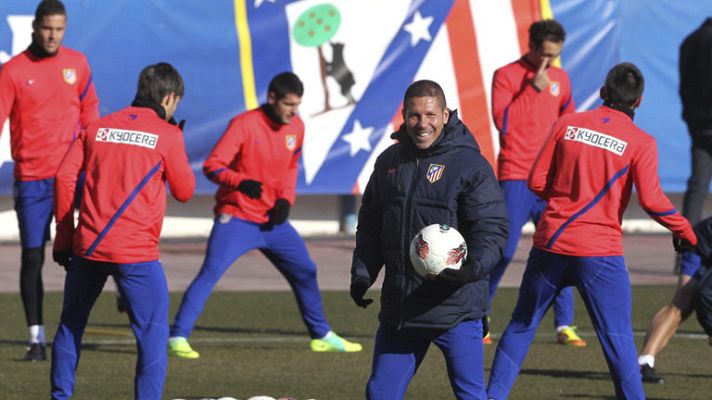 Telediario 1 - Duelo por Champions en el Calderón