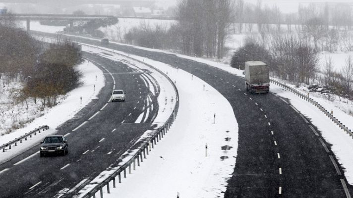 Telediario 1 - Alerta naranja por frío