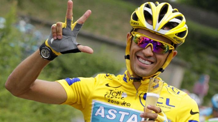 Telediario 1 - Contador corre en Mallorca antes de conocer el fallo del TAS