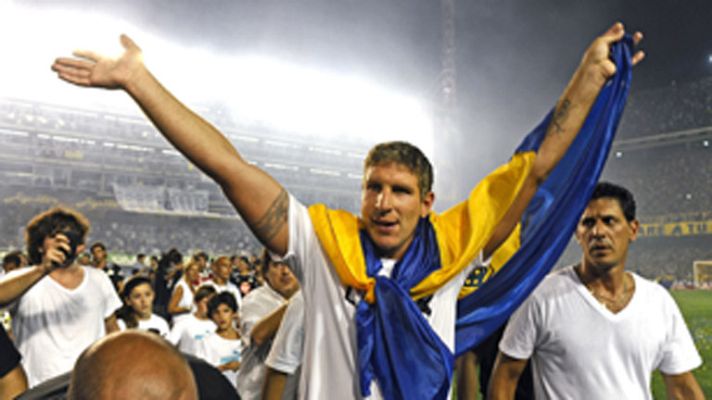 Telediario 1 - Palermo se despide del fútbol