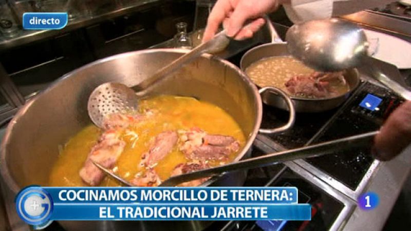 Más Gente - Más Cocina - Jarrete de ternera