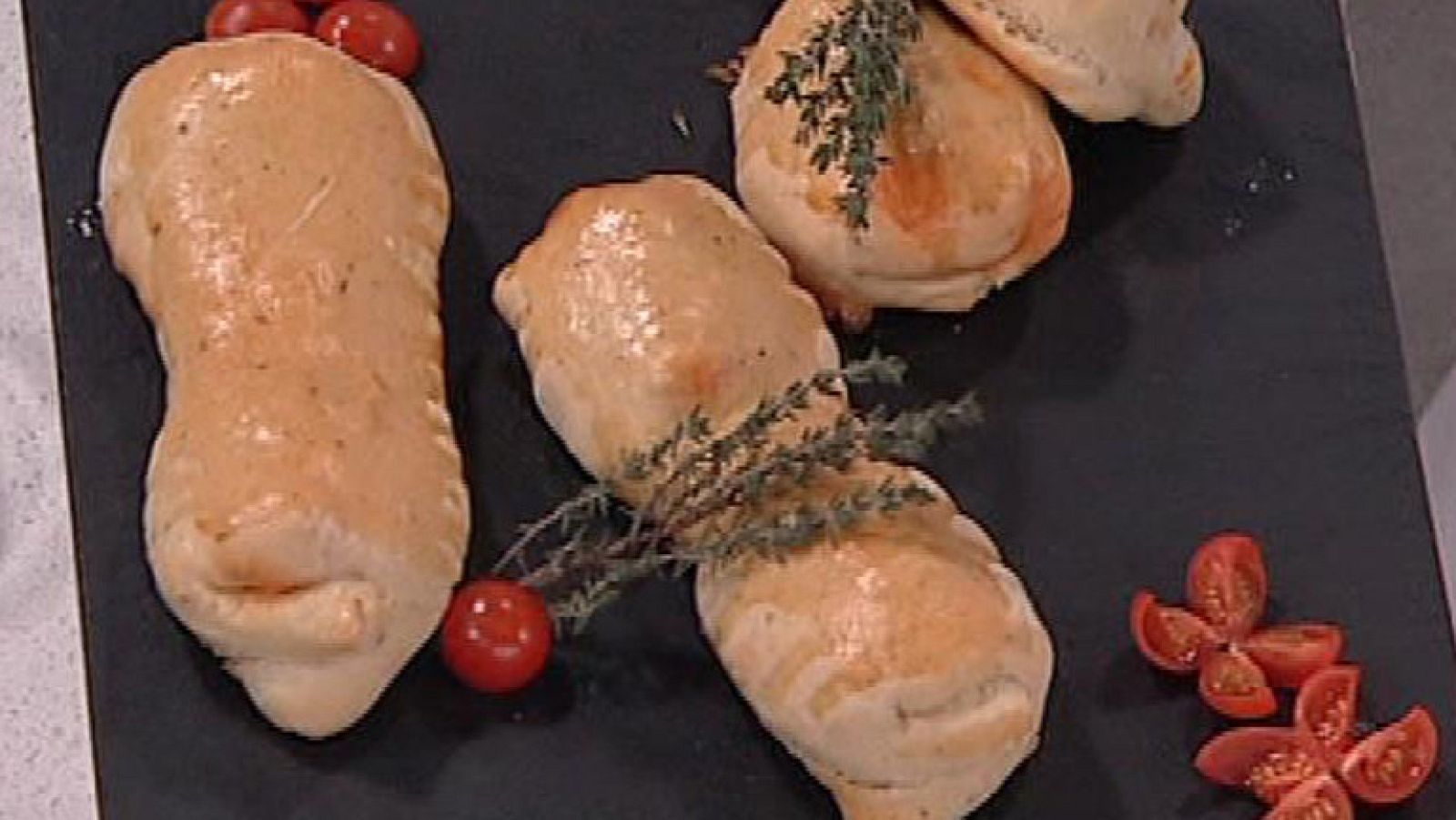 Preñaditos de chistorra y cebolla (07/02/2012)