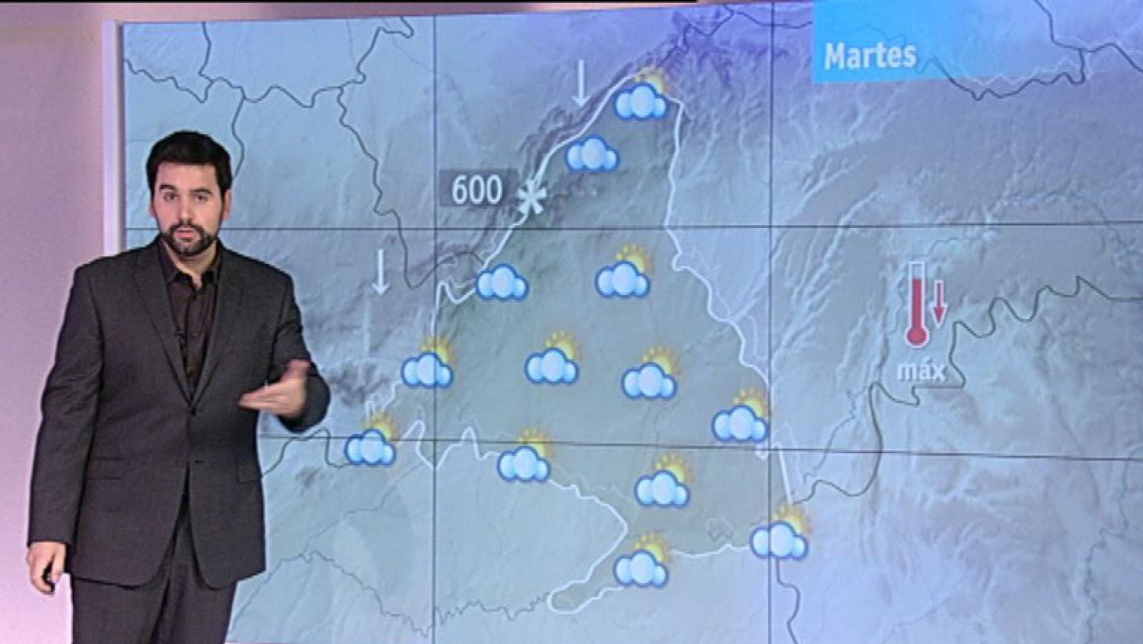 El tiempo en la Comunidad de Madrid - 07/02/12