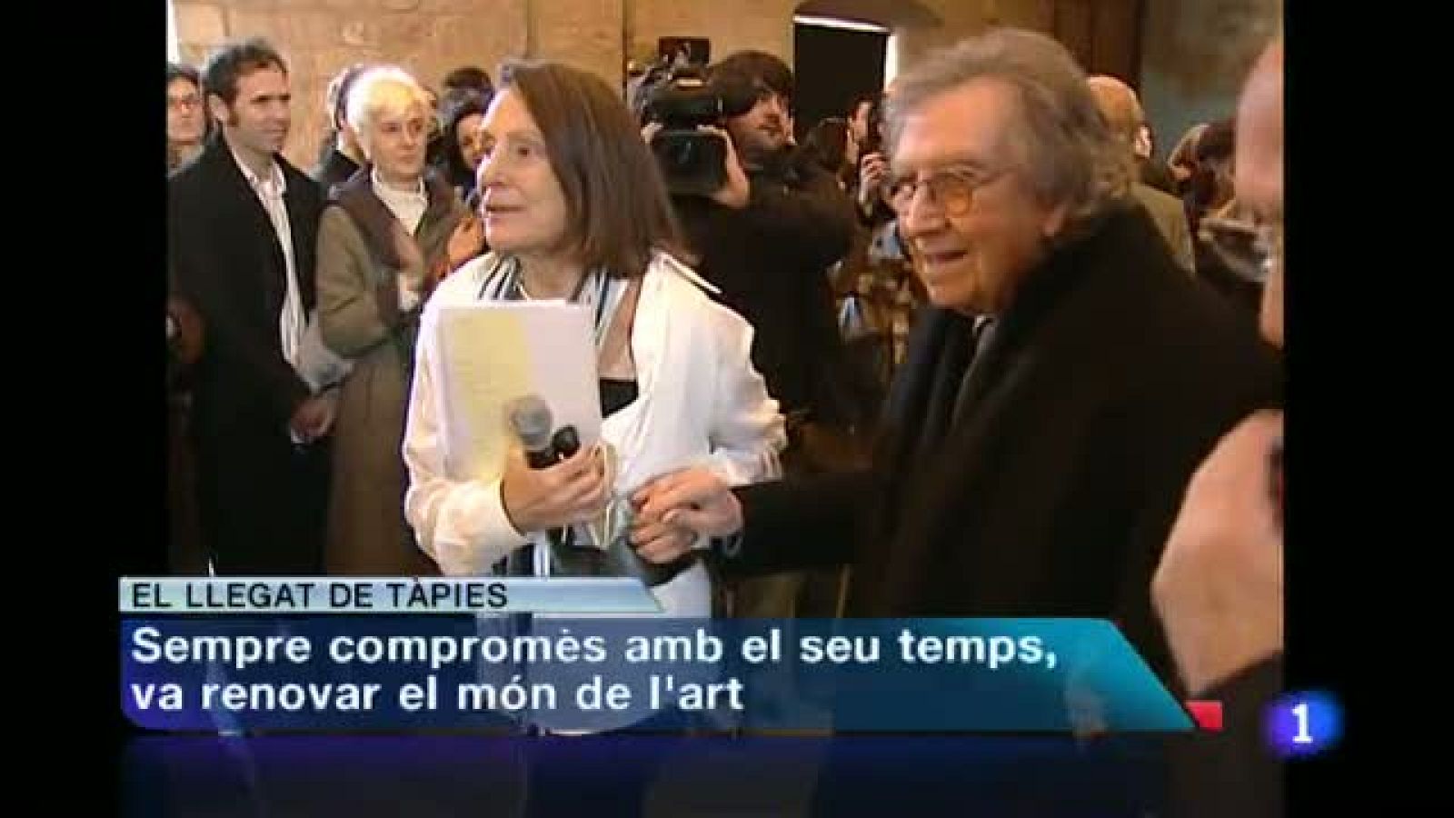 L'Informatiu - mor Antoni Tàpies