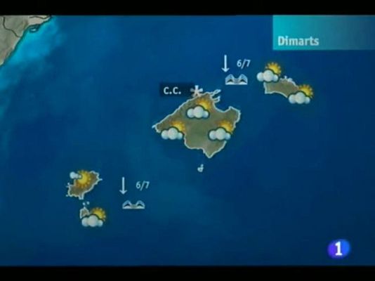 Informatiu Balear - El temps a les Illes Balears - 07/02/12