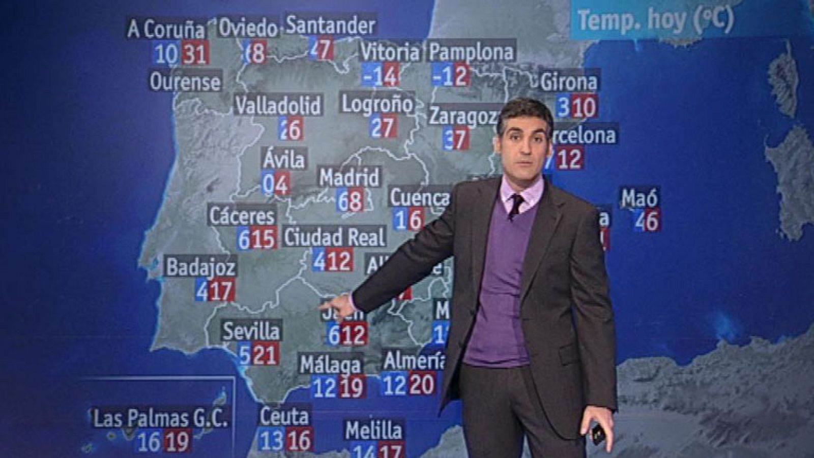Bajada notable de temperaturas y viento fuerte en noreste y Baleares