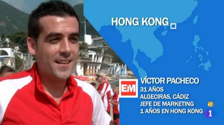 Españoles en el mundo - Hong Kong - Víctor